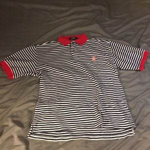 Bunkers S Striped polo